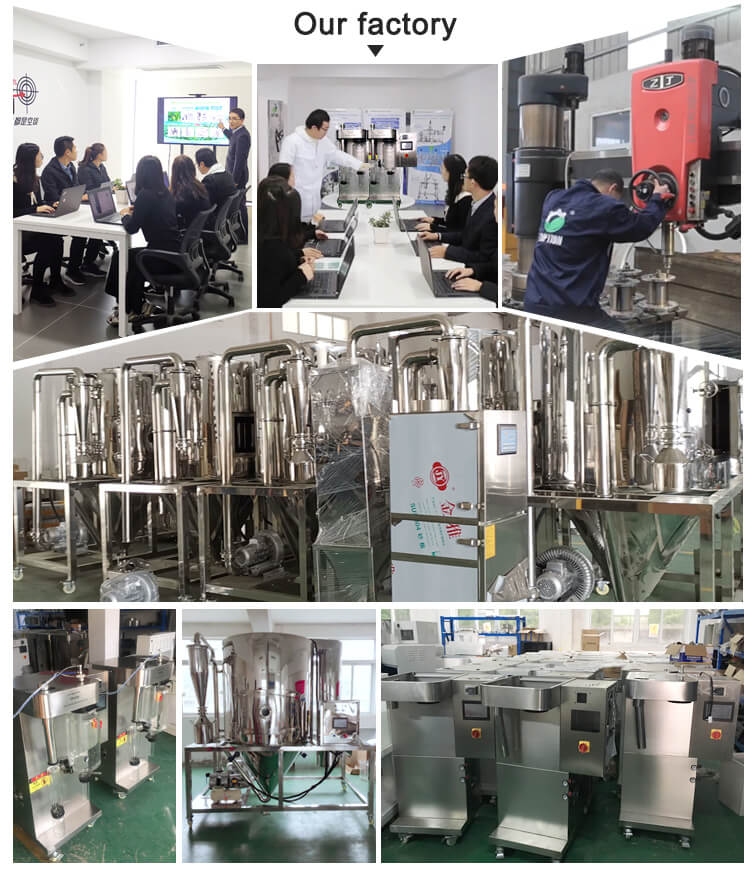 5L/H 10/H spray drying system for food processing;