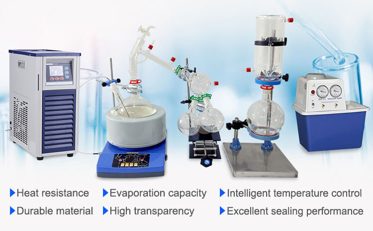 2L 5L glass short path distillation kit;