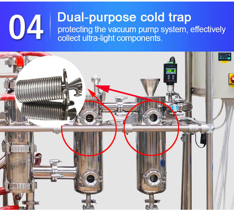 short path distillation equipment;