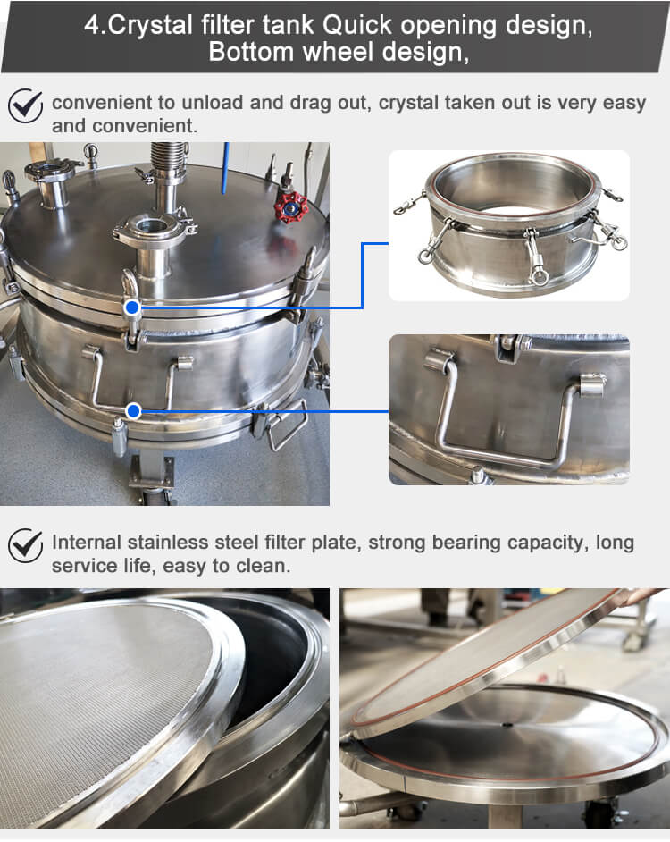 Industrial crystallizer equipment;