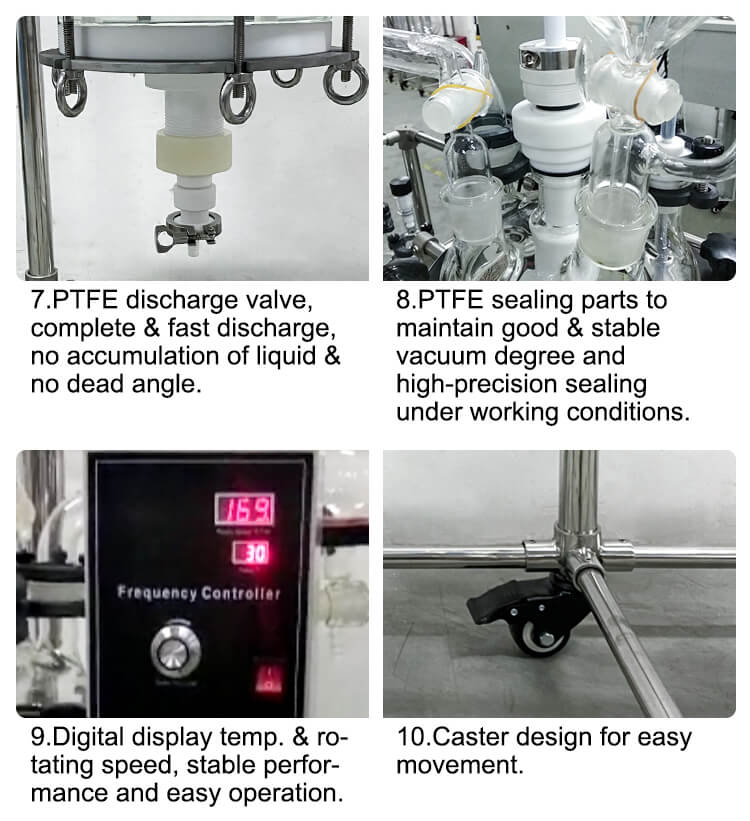 Dewaxing filter glass vacuum filtration;