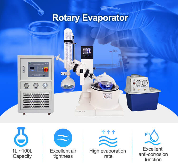 RE-52AA 1L Laboratory Vacuum Evaporator, Rotary Evaporator;