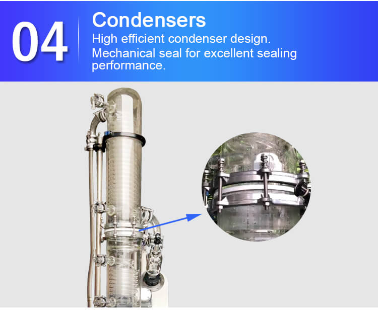 EX100L Rotary Evaporator Setup;