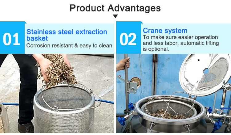 steam distillation essential oil extraction machine;