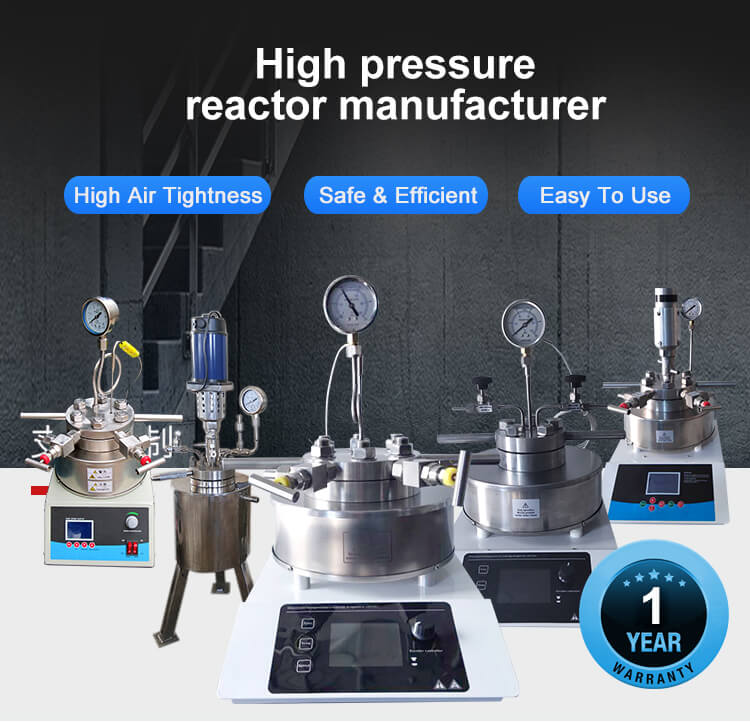 High Pressure Reaction Kettle With Mechanical Stirring;