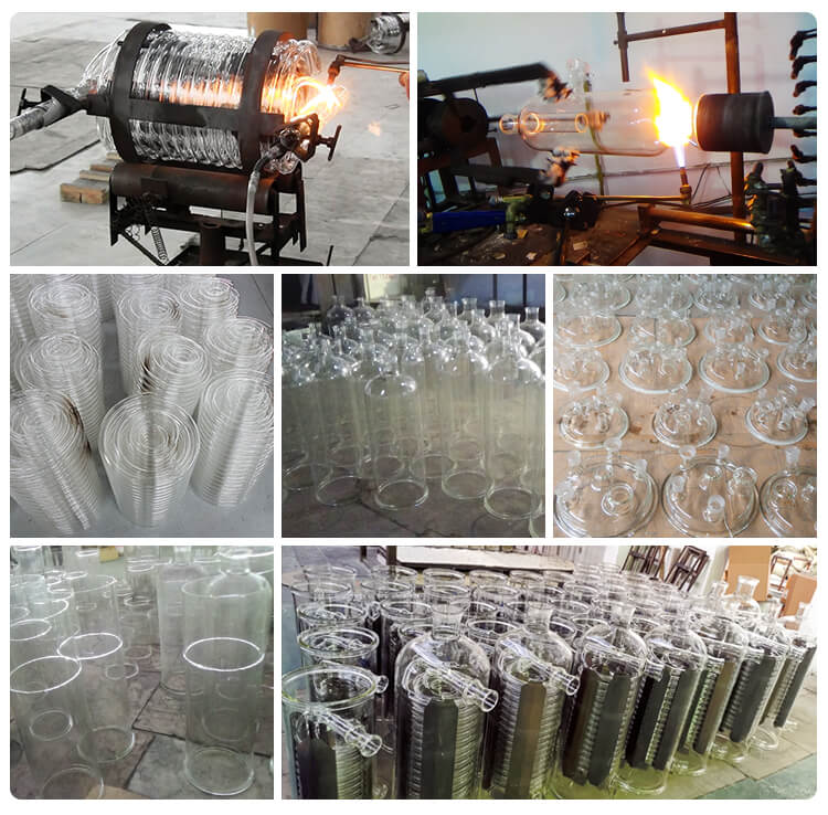 Three Layer Glass Reactor 1L/5L/10L;